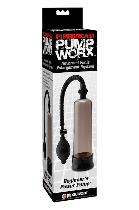 Помпа вакуумная Pipedream Pump Worx Beginner's Power черная, 51 см Sex Aura Киев - изображение 5
