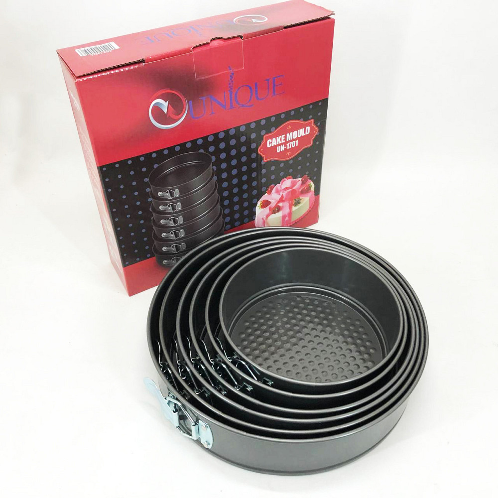 Форма кругла для духовки Unique, Форма для випічки нержавіюча сталь Набір складання торта MP-26 Львів - фото 4