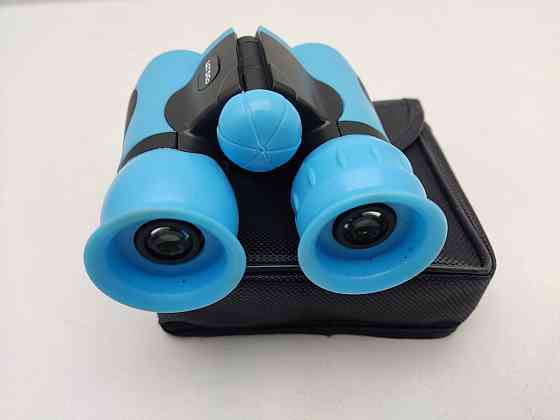 Дитячий бінокль let's go синій в чохлі Луцк