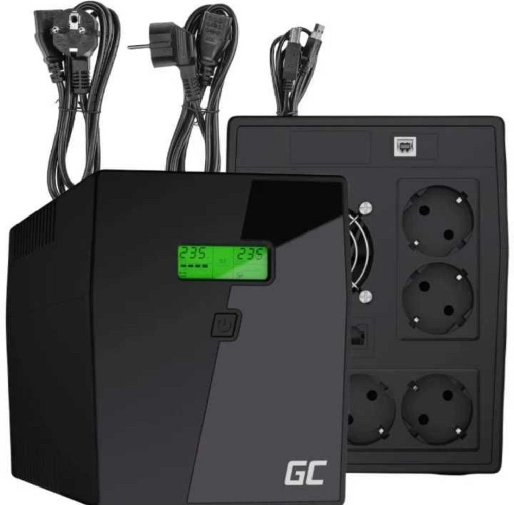 Безперебійник УПС ДБЖ Green Cell UPS09 (2000VA/1400W) Харків - фото 1