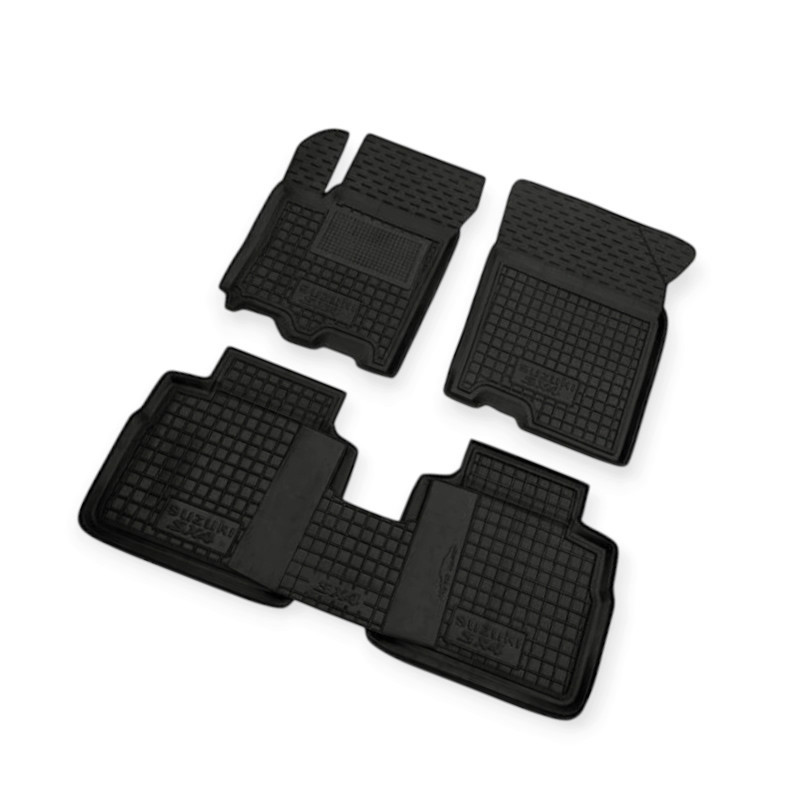 Килимки suzuki sx4 2016-> борт 2,5 см, з перемичкою салону Мукачево - фото 1