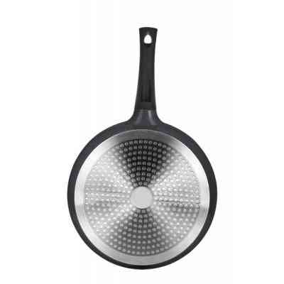 Сковорода Ringel Zitrone black с крышкой 28 см (RG-2108-28 BL) Винница