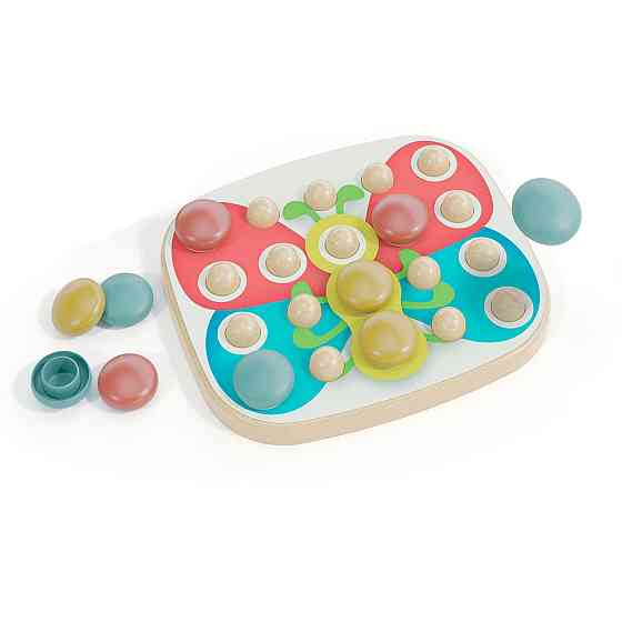 Набір серії Play Bio - Для занять мозаїкою Fantacolor Baby (фішки (21 шт.) + дошка) Дніпро