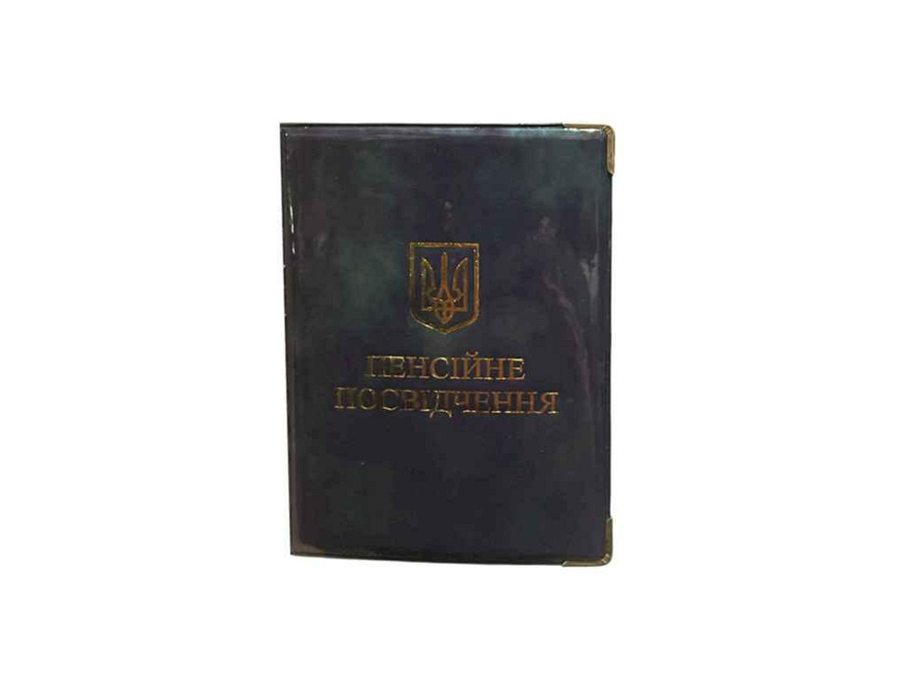 Обкладинка на пенсійне посвідчення зелений 30 Пп глянець 110*160мм ТМ Tascom Київ - фото 1