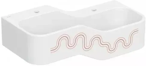 Раковина  Geberit Bambini 90x39 Czerwony 502974FY1 Київ