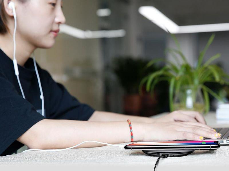 Бездротовий зарядний пристрій Baseus Wireless Charger UFO Desktop (WXFD-01) Николаев - изображение 6