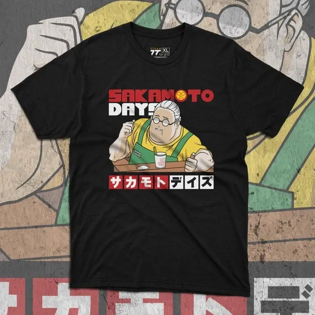 Футболка мужская с принтом Дни Сакамото #2 Размер 48 Anime0918 Днепр - изображение 1