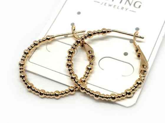 Серьги кольца женские из медицинской стали Киев