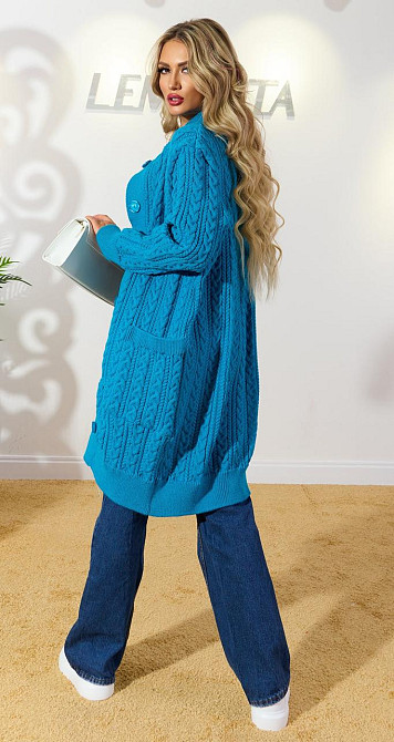 Кардиган мелкие косы (42-44) Киев - изображение 1