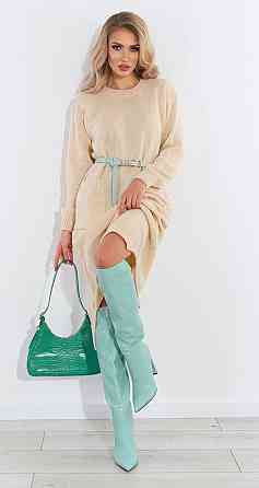 Довга в'язана сукня (48-52) Київ