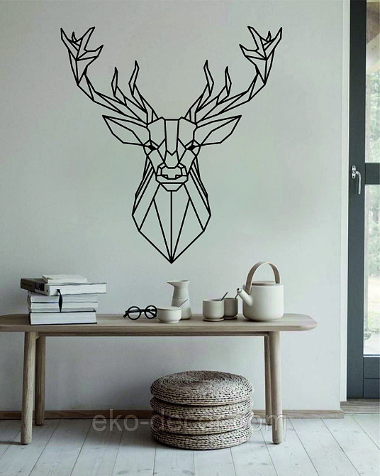 Декоративное настенное Панно «Олень», Декор на стену Киев - изображение 5
