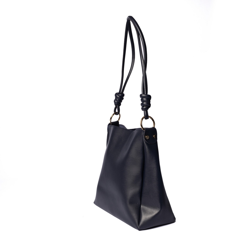 Сумка женская на плечо стильная, повседневная универсальная женская сумка-тоут, Синий Каменец-Подольский - изображение 2