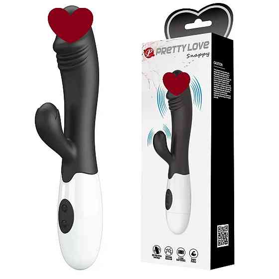 Вибратор серии Pretty Love - SNAPPY black, BI-014173-A3 Sex Aura Киев