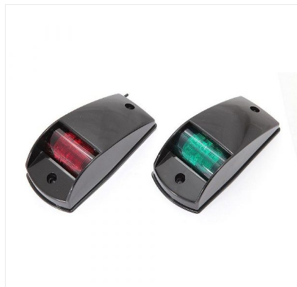 Боковые Навигационные Огни Led  Черные для лодок катеров яхт Киев - изображение 1