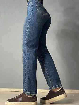 Джинсы женские Dragon 8192 Mom jeans с ремнем синие, синий, 29, 29, 76 см, 104 см Киев