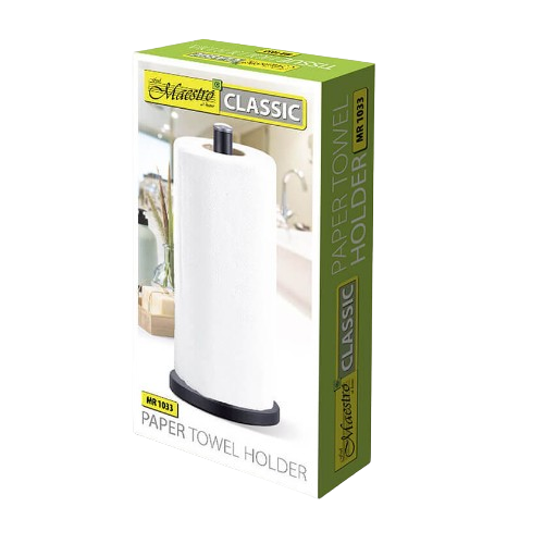 Тримач для паперових рушників білий MR-1033-WHITE Maestro Житомир