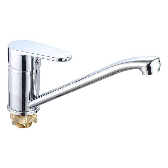 Смеситель для кухни WEZER VRL418-11 с поворотным изливом Киев