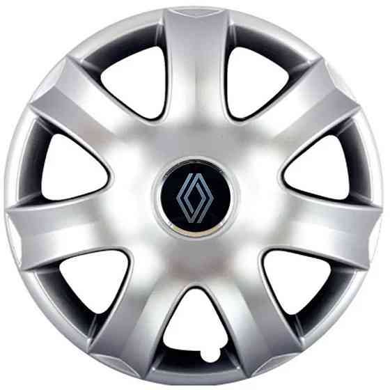 Автомобільні модельні ковпаки R14 Renault NEW 223 4шт, SJS, сріблясті Київ