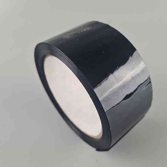 Упаковочный скотч Чёрный 38мк 45мм 80метров  