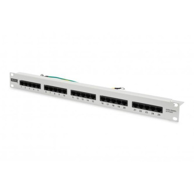 Патч-панель 19" 25xRJ-45 UTP cat.3, 1U Digitus (DN-91325-1) Вінниця - фото 1