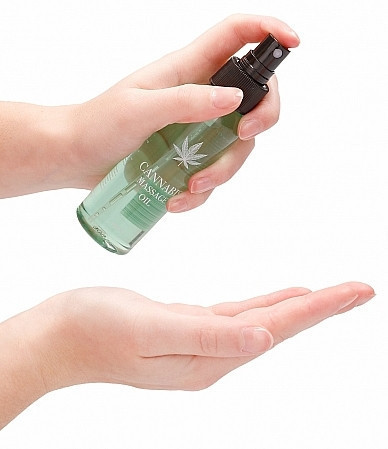 Массажное масло Shots - Cannabis Massage Oil, 100 мл Sex Aura Киев - изображение 6