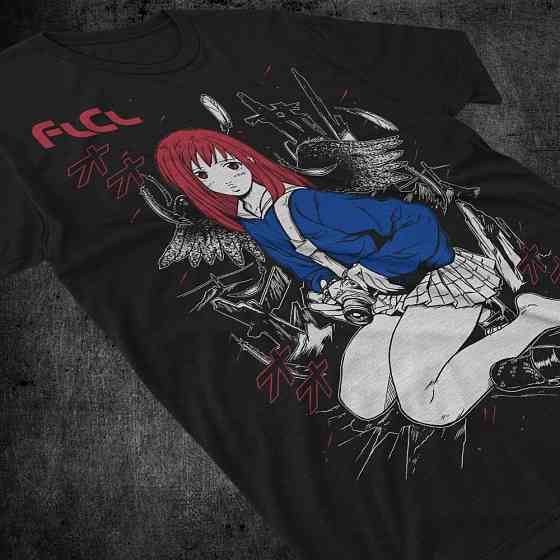 Футболка мужская аниме Гакхиакута Томе Джапанесе Танкобон оверсайз (S/M/L) Черний AnimeJ0972 Днепр