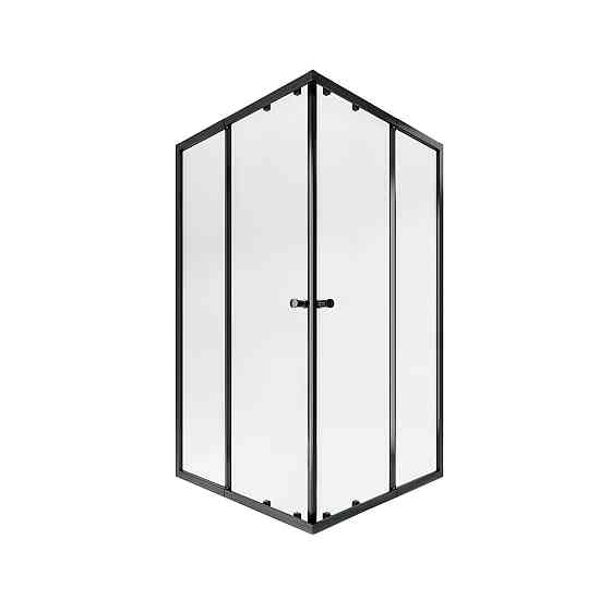 Душова кабіна Qtap Pisces BLA107-9SC5 75-90x75-90 см, скло Clear 5 мм без піддона Київ