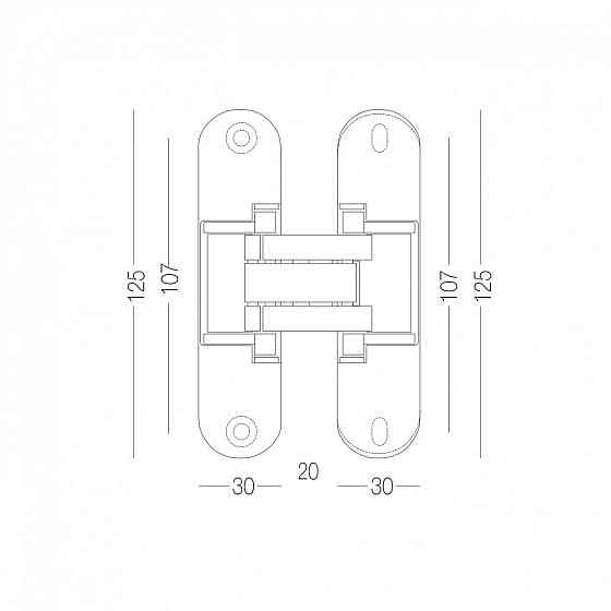 ЗАВІСА ДЛЯ ДВЕРЕЙ ПРИХОВАНОГО МОНТАЖУ AN 172 3D BLACK Киев
