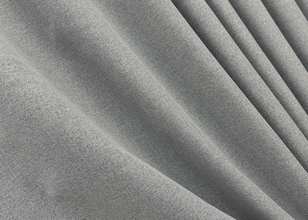 Комплект готових штор VR-Textil Блекаут двосторонній ASHEN NIGHT № 1845ш Сірий 200х290 см 2 шт (32-212) Київ - фото 6