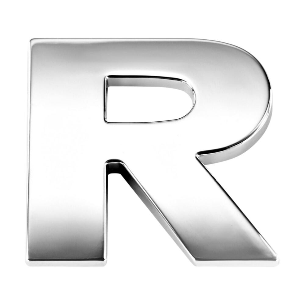 Наклейка 2 см Буква R Київ - фото 1