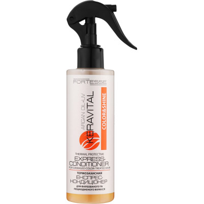 Кондиционер для волос Fortesse Professional Термозащитный с аргановым маслом и UV-фильтром 200 мл (4823115504647) Винница - изображение 1