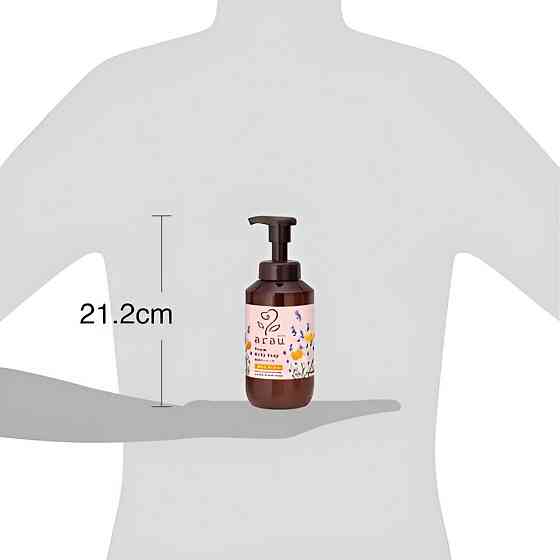Натуральная гель-пенка для душа Foam Body Soap Arau 480 мл Киев
