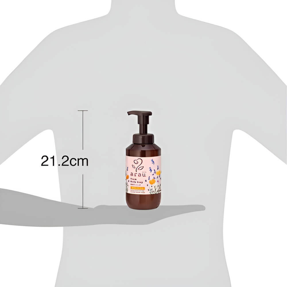 Натуральная гель-пенка для душа Foam Body Soap Arau 480 мл Киев - изображение 6