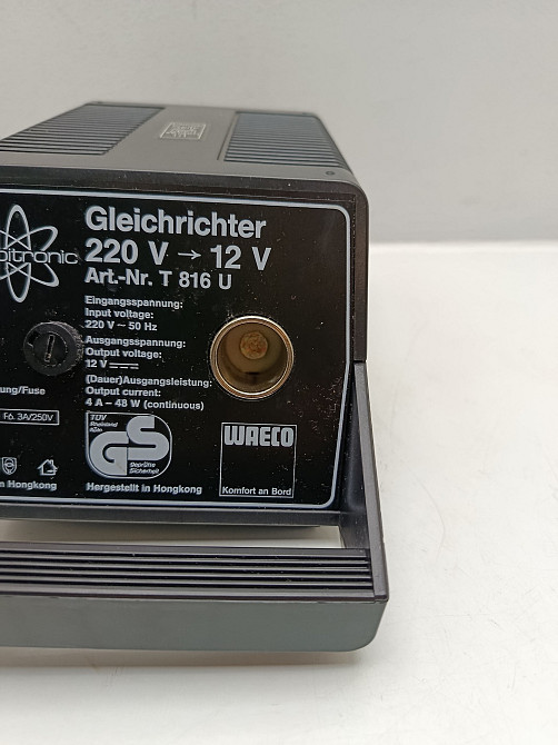 Перетворювач, випрямляч напруги MOBITRONIC T 816 U 220V - 12V (4A / 48W) (товар з вітрини) Луцьк - фото 2