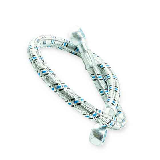 Шланг тиску нержавіючий. обплетення (болт 14) 55см низького Мукачево