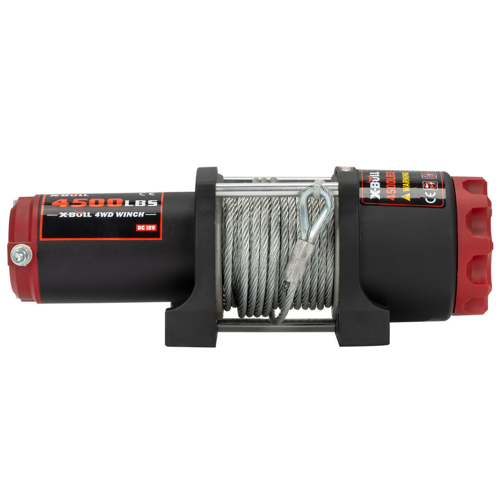 X-BULL 4500LBS Лебідка зі сталевим тросом Черкаси - фото 3