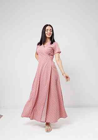 Летнее платье в пол Кайли 44, Фрезовый Киев