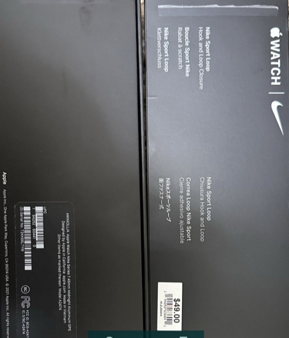 Смарт -Часы Apple Watch 7 Nike Aluminium 45mm, 41mm. Киев - изображение 4