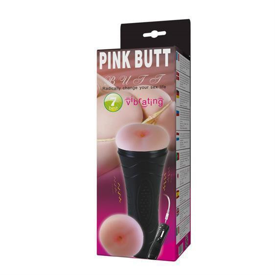 Мастурбатор - Pink Butt Vibrating Masturbator Cup Sex Aura Киев - изображение 1