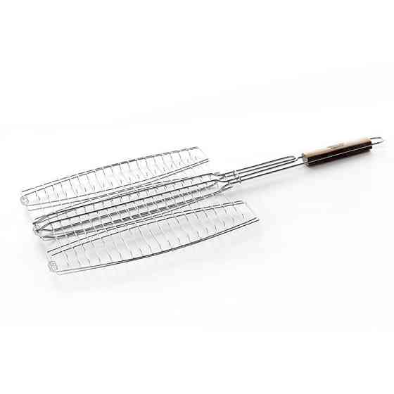 Решітка-гриль для риби потрійна (66x40x36см)  (СИЛА - Кемпінг) Харків