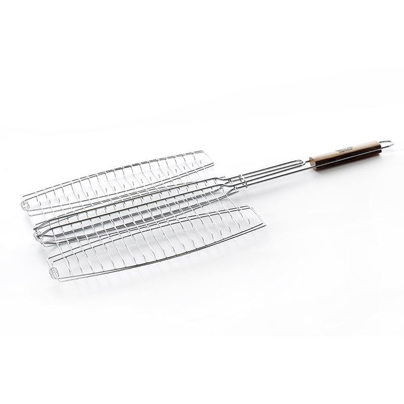 Решітка-гриль для риби потрійна (66x40x36см)  (СИЛА - Кемпінг) Харків - фото 1