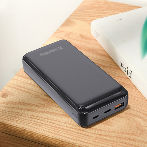 Павербанк 20000 mAh ColorWay CW-PB200LPG3BK-PD 20W QC+PD slim чорний Житомир - фото 7