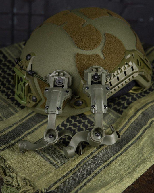 Чебурашка крепление наушников олива для шлема Одесса - изображение 6