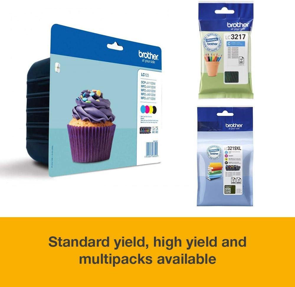 Картридж Brother LC3211BK Черный стандартный ресурс 200 стр для DCP-J772DW MFC-J890 оригинал водостойкий Киев - изображение 3