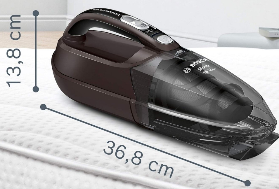 Ручний пилосос Bosch 16Vmax (BHN16L) - Сірий. Харків - фото 2