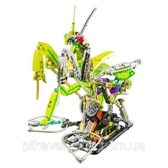 Конструктор богомол механический двухсторонний 999 деталей 13055 Хмельницкий