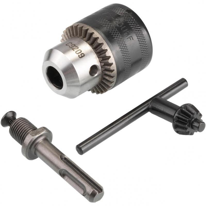 Патрон для дрелі металевий Richmann з ключем та адаптером SDS + 1,5-13 мм 1/2' (C9209) Коломыя - изображение 3