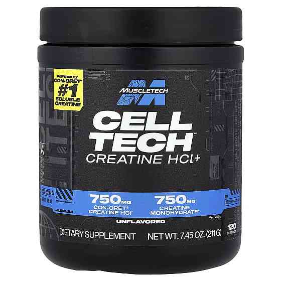 Cell Tech™ Creatine HCL+, Unflavored, 211 g Луцк