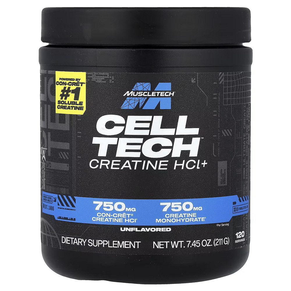 Cell Tech™ Creatine HCL+, Unflavored, 211 g Луцк - изображение 1