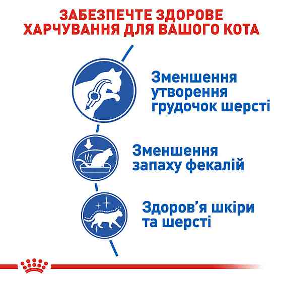 Корм для домашних длинношерстных кошек ROYAL CANIN INDOOR LONGHAIR 2.0 кг Киев